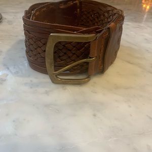 Genuine leather belt